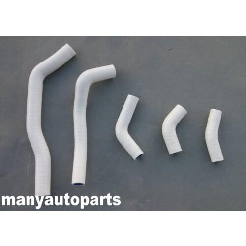 White silicone radiator hose kit FOR HONDA CRF450R CRF 450 R 2005 2006 2007 2008 05 06 07 08