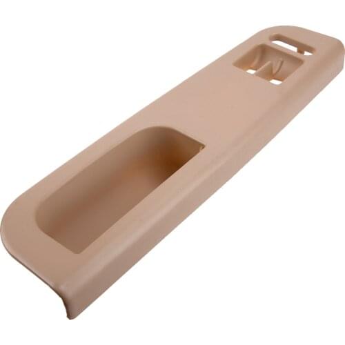 Beige LHD Car Window Switch Control Panel Trim Bezel 3B1867171D Fit for VW Bora Golf Passat Variant 4motion Skoda Octavia 2 Door