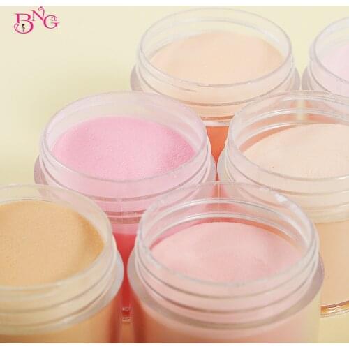 BNG 28g 4 in 1 Dipping Nail Powder Dip Crystal Acrylic Carving Art Drawing French Decoration Cure Builder Gel Polymer Extension