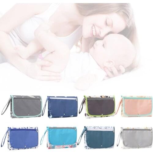 23GD Baby Diaper Changing Pad Waterproof Changing Pad Out Portable Folding Multifunctional Stroller Bag