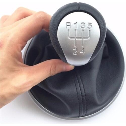 For Skoda Fabia 2 II MK2 Combi Scout Roomster 2007 2008 2009 2010 2011 2012 2013 2014 Gear Stick Shift Knob With Leather Boot