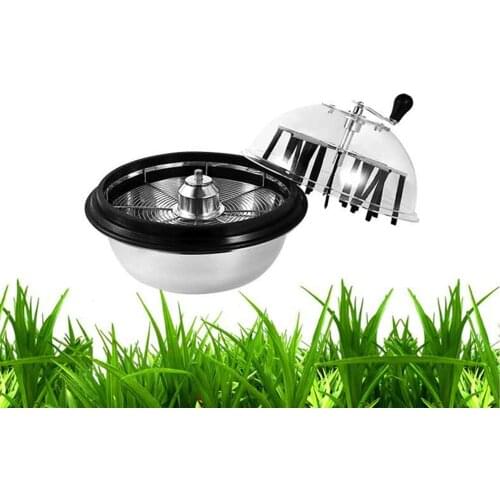 Hydroponic 16 Inch Leaf Bowl grass Trimmer Twisted Spin Cut for Plant Bud leaf trimmer