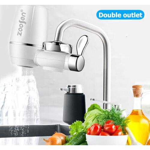 Kitchen Tap Faucet Water Purifier Pre-filter Household Water Purifier Washable Ceramic Percolator Water Filter
