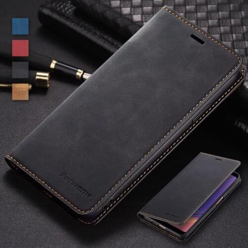 Magnetic Leather Wallet Case For iPhone 6 6S 7 8 Plus Cover With Stand Card Holder Flip Case For iPhone XS Max X XR 11 Pro Max