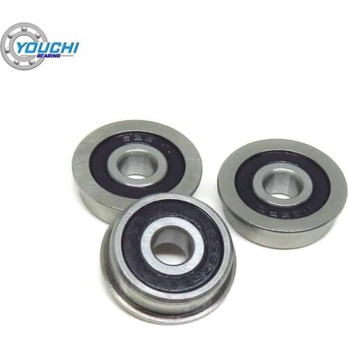 10pcs F625 2RS 5x16x5 mm Miniature Flange Bearing 625 RS F625RS 5*16*5 ABEC-5 3D Printer & Model Aircraft Bearings