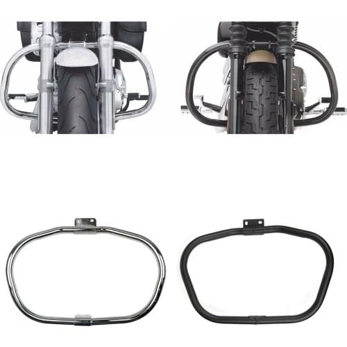 New Motorcycle Engine Guard Crash Bar Protection For Harley Sportster 883 1200 XL XR 2004-2018