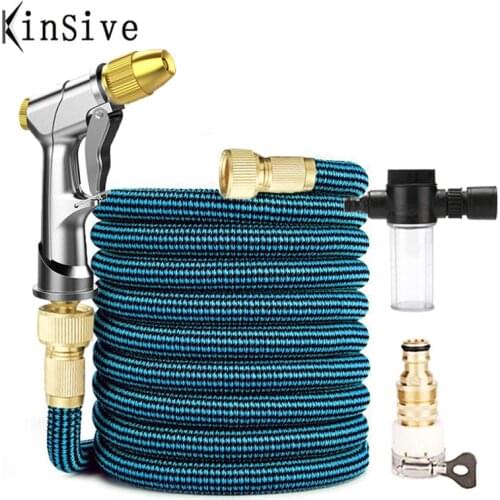 New High Pressure Gun Garden Watering Hose Nozzle Power Sprinkler Washer Car Foam Pot Tool Pipe Cleaning Household Garden tool