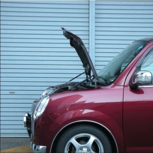 For 2004-2009 Daihatsu Mira Gino L650S Front Hood Bonnet Modify Gas Struts Carbon Fiber Spring Damper Lift Support Absorber