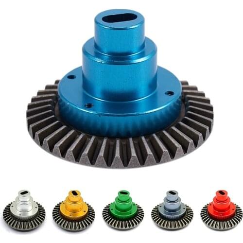 RCTOYFUN Durable Aluminum Alloy 38T Diff Main Gear Spare Parts 180009 Assembly Accessory For HSP 94180 RC 1:10 Rock Crawler Car