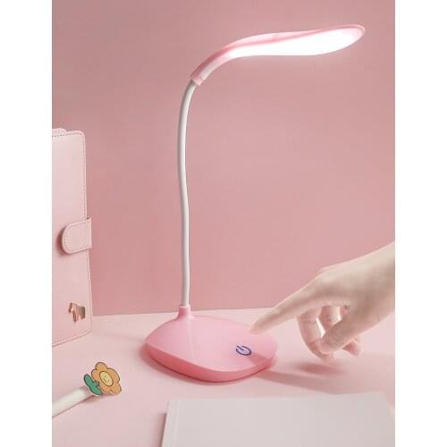 LED Desk Lamp Foldable Dimmable Touch Table Lamp USB Powered table Light night light touch dimming portable lamp