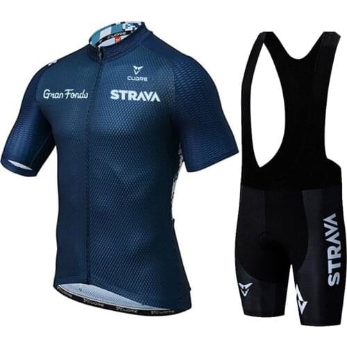 STRAVA Pro Team Cycling Jersey Set Women Summer Bike Clothes MTB Ropa Ciclismo Bicycle Uniforme Maillot Quick Dry