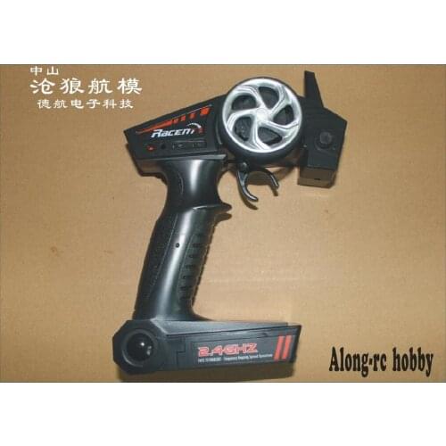 Volantexrc RACERI 2ch digital transmitter and 2.4GHz 4-channel receiver 2.4G FHSS Technology-Frequency Hopping Spread Sprectrum