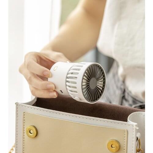 YenvK Neck Fan Travel Handheld Portable Silent USB Rechargeable Small Electric PC Cooling Fans Home