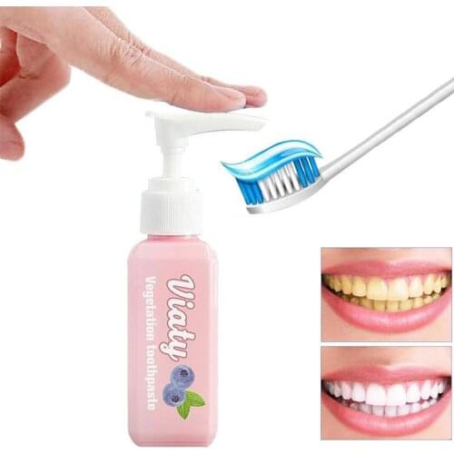 30nl Vagetation Friut Toothpaste Stain Removal Whitening Toothpaste Fight Bleeding Gums Fresh Tooth Whitening Care
