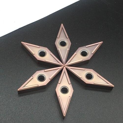 10PCS VNMG160404 MS VP15TF Steel parts For Turning Tools Carbide turning inserts Accesorios De Torneria Machine Tool Accessories