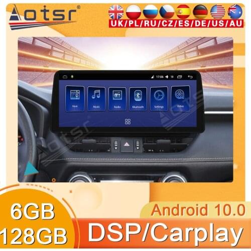 12.3 inch Android 10 Radio For Toyota RAV4 RAV 4 2019 2020 2021 GPS Navigation Car Multimedia Player Stereo Head Unit Autoradio