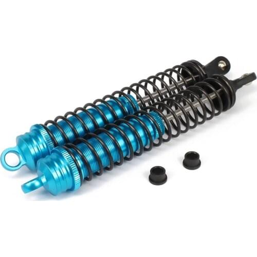 2PCS 140mm Aluminum Shock Absorber Damper for rc car 1/8 buggy truck oil adjustable upgraded Hop-up parts hsp hpi losi axial