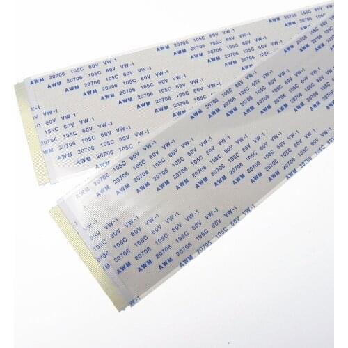 20pcs/lot)Flexible FFC Cable 80pin 0.5mm pitch 300mm long gold plated two end with lock