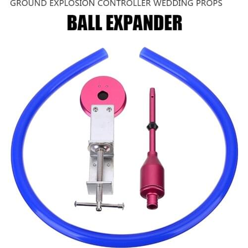 3Pcs/Set Insider Balloon Stuffing Tool Kit Mini Inflatable Tube+portable Inflatable+Useful Tube Fixed Rod Balloons Expander