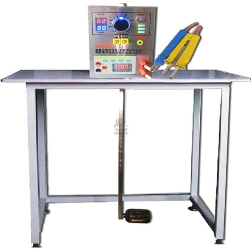 719HD micro pulse power lithium battery 18650 foot type spot welding machine soldering machine