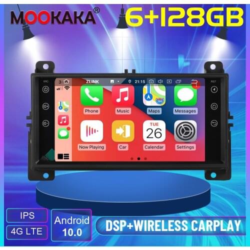 Android 10.0 6G+128G Carplay For JEEP Grand Cherokee 2008-2013 Car GPS Navigation Radio Multimedia IPS Screen Head Unit Stereo