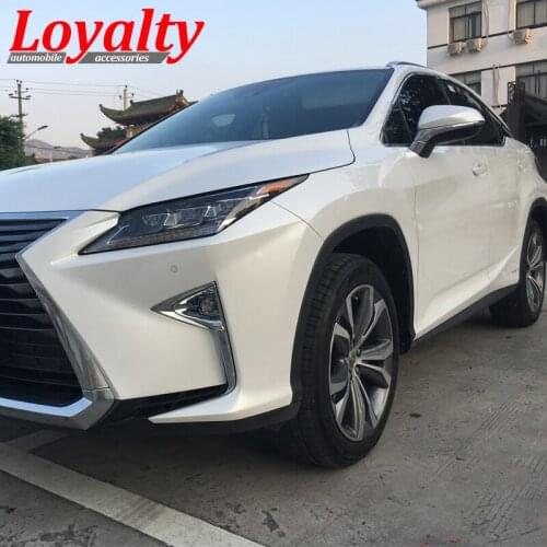 Loyalty for LEXUS RX 2016 2017 ABS Chrome & Matte Front Fog Light Lamp Cover Trim Moulding Car Accessories