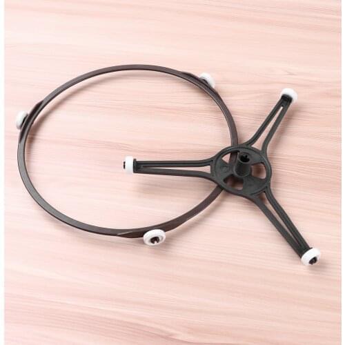 Microwave Oven Turntable Ring Three-arm Glass Tray Support Stand Holder Roller Guide Rail Bracket Kitchen Appliance Accessory