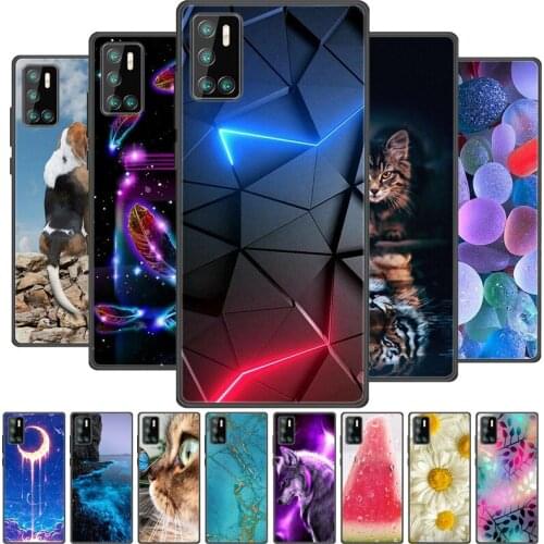 For Cubot P40 Case Wolf Cartoon Silicon Soft TPU Back Cover For Cubot P40 P 40 Phone Cases for CubotP40 6.2 inch Fundas Coque