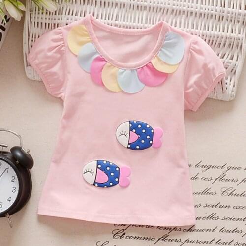 Toddler Baby Girls Boys Tshirt Announcement Letter Print Shirt Short Sleeve Tee Tops