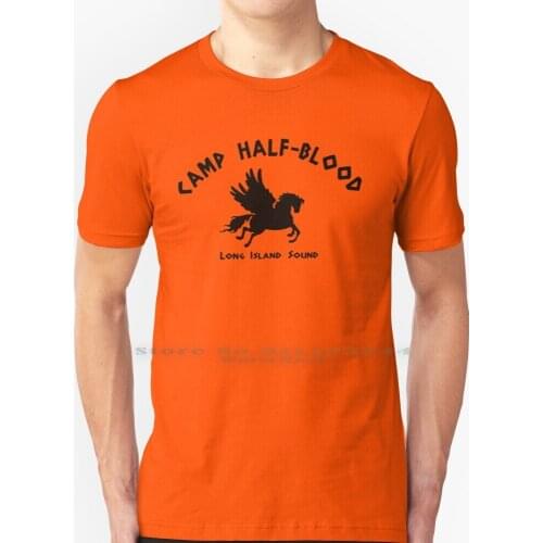 Camp Half Blood : Full Camp Logo T Shirt 100% Pure Cotton Percy Jackson And The Pjato Hoo Heroes Of Olympus Rick Riordan Camp