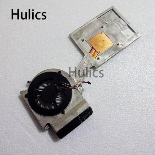 Hulics Original for HP elitebook 8760 8760W laptop graphics card cooling 652544-001 heatsink 652541-001 FAN