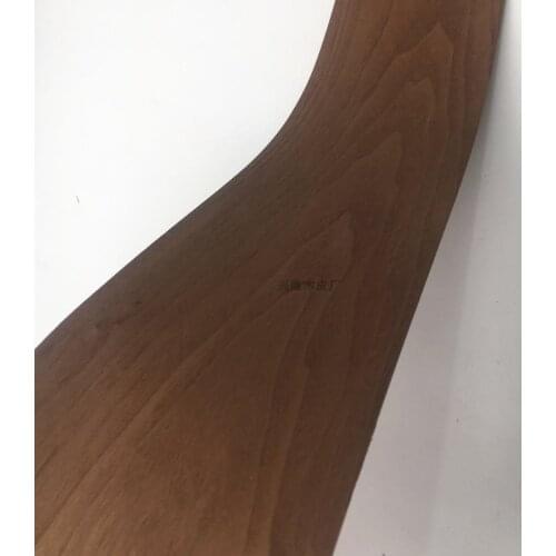 L:2.5Meters Width:200mm Thickness:0.5mm Thick Natural Black Walnut Wood Veneer