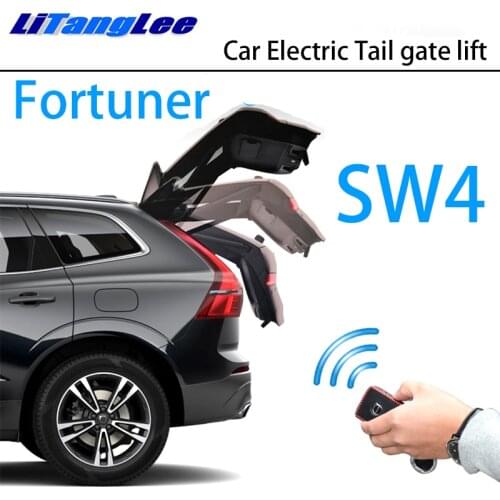LiTangLee Car Electric Tail Gate Lift Trunk Rear Door Assist System for Toyota Fortuner SW4 AN150 AN160 2015~2020 Remote Control