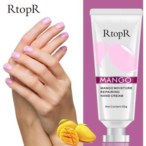 1PCS RtopR Mango Bright Moisturizing Liquid High Quality Skin Hand Whitening Face Care Anti-aging Serum Hand Cream