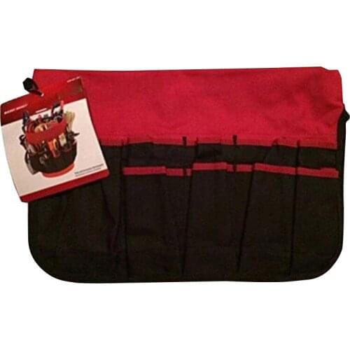 42 Pockets Bucket Tool Organizer Large Capacity Garden Tool Bag Multifunctional Storage Bag Tool Cabinet 29x45cm WWO66