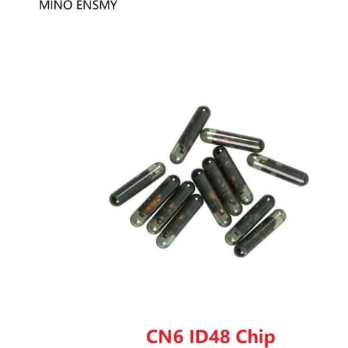Key Programmer Copy Car Key CN6 ID48 Car Transponder chip Glass Blank Cloner Chip for CN900 ND900 MINI Key Programmer CN6 chip