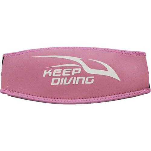 Pink Neoprene Comfort Scuba Dive Diving Mask Strap Cover Fits Most Water Sports