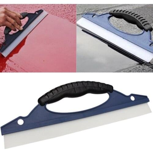 30*9.5cm Silicone Home Car Water Wiper Squeegee Blade Wash Window Glass Clean Shower Tool