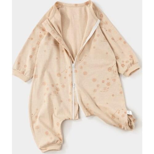 Baby Sleeping Bag Carriage Sack For Newborn Baby printedPattern Children Bed Play Winter Anti Tipi SPlay Split Leg Long Sleeve