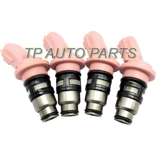 4 PCS Fuel Injector For Ni-ssan Almera N15 Primera P11 Sunny N14 Y10 1.6L OEM 16600-73C00 AH-12 AH-02 1660073C00 A46-H12