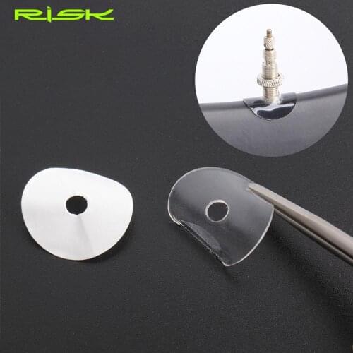 RISK Mountain Road Bike Bicycle French Presta Valve Sticker Rim Protection Gas Air Nozzle Glue Pad Tube Tire Gasket