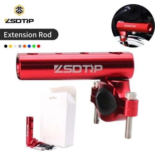 ZSDTRP Motorcycle Expansion Rack Handlebar Mirror Mount Adapter Light Expansion Bracket Phone Holder Stand Fixed Lamp Holder