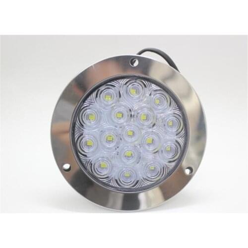 14cm 16 LED Indicator Rear Tail Light Parking Back up Lamps Truck RV White/Yellow/Red