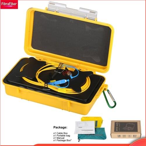 500/1KM/2KM SC UPC to FC UPC OTDR Blind Zone Eliminator Fiber Optic Launch Cable Box SC/UPC to FC/UPC SM Fiber Rings 1310/1550nm
