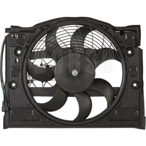Car Press-in fan 2004-b mwE46 325i 320Ci 323Ci 325Ci 330Ci 320Ci M54 Electronic fan Water tank electronic cooling fan assembly