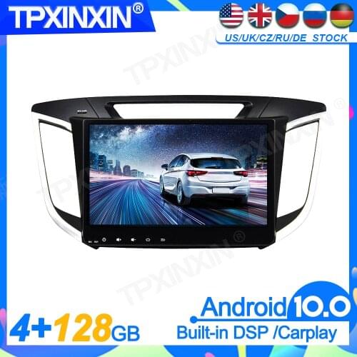 128GB Android10 Car Player GPS Map Navigation For Hyundai IX25 DSP Head Unit Multimedia Player Auto Radio Tape Recorder Headunit