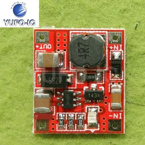 Free Ship 1PCS DC-DC Boost Module Efficiency up to 96% 3V L 5v1a Inverter Board Circuit Mini Version Mobile Phone