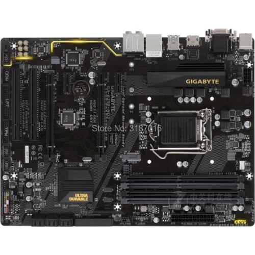 For Gigabyte GA-B250-HD3 Original Used Motherboard B250-HD3 B250 Socket LGA 1151 DDR4 USB3.0 SATA3 PCI-E3.0