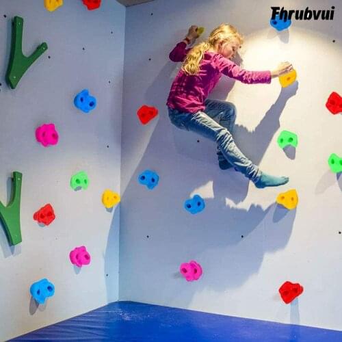 5 Pcs Pig Nose Shape Children Rock Climbing Holds Indoor Outdoor Kids Playground Build Mounting Hardware Kit Included Oversized