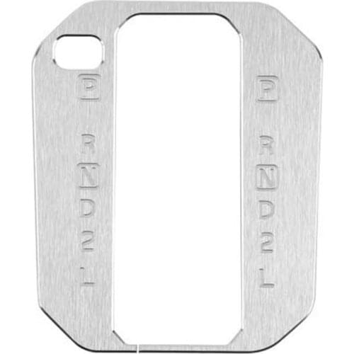 Gear Shift Box Panel Cover Trim Fit for Suzuki Jimny 2019 2020 Car Interior Accessories, Silver